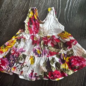 Peony Baby Girl Floral Dress Size SS